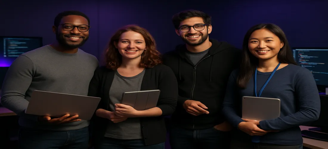 KiberShkola team of mentors and educators